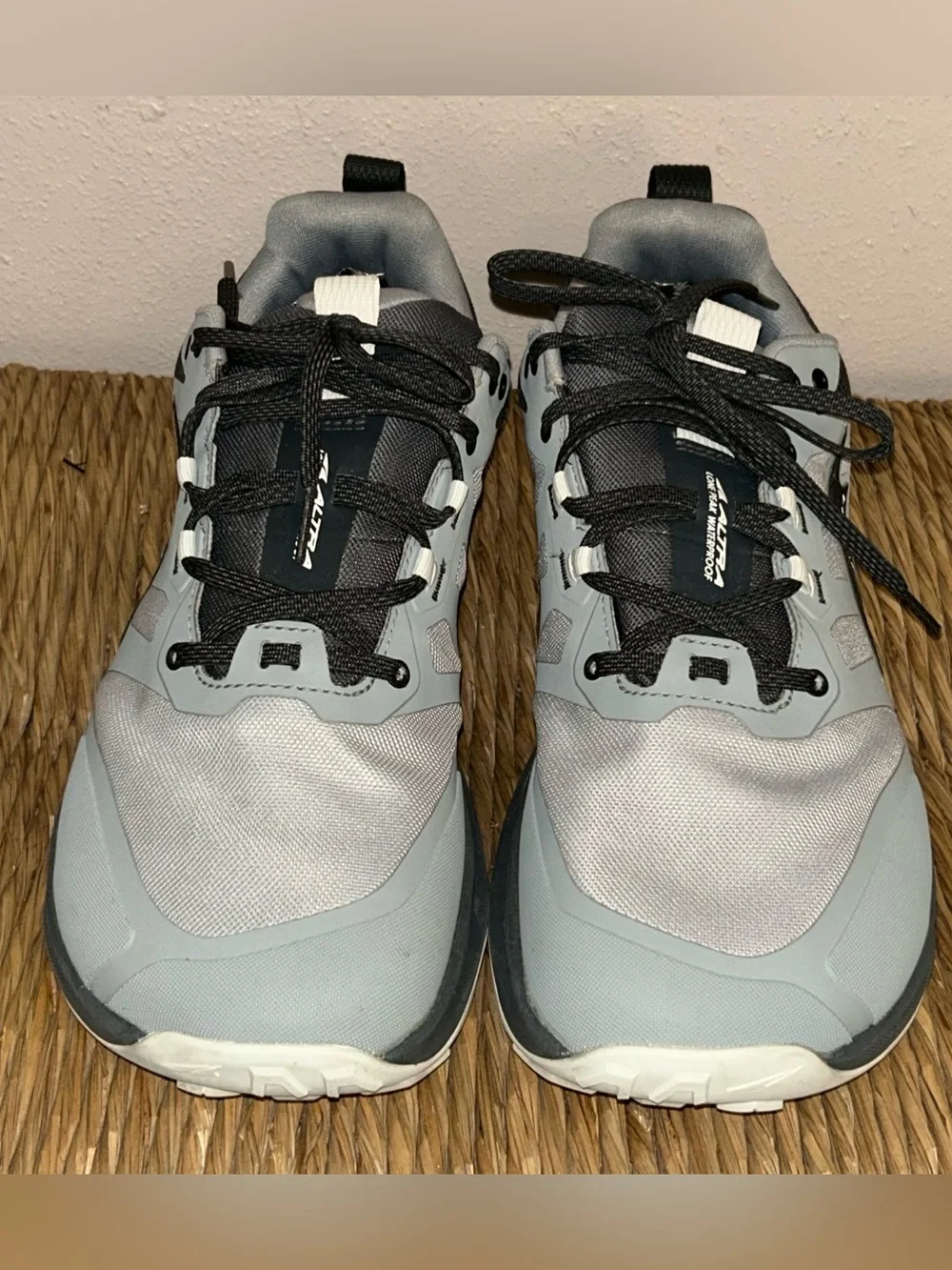 Altra Men’s Gray and Black Trail Running Shoes